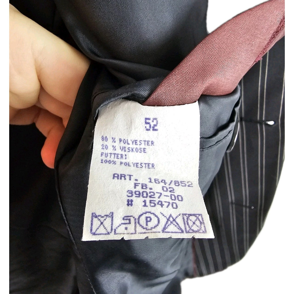 EK10844 Herren Anzug von Copy Right, Schwarz, Gr.523