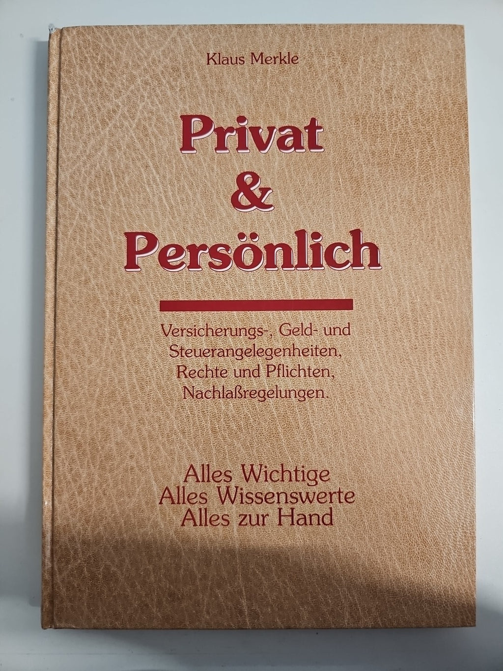 EB684 Privat & Persönlich- Versicherungs-,Geld- und Steuerangelegenheiten 0