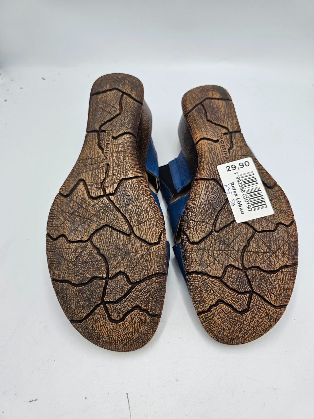 ES0641 Damen Sandalen von Romika, blau, Gr. 418