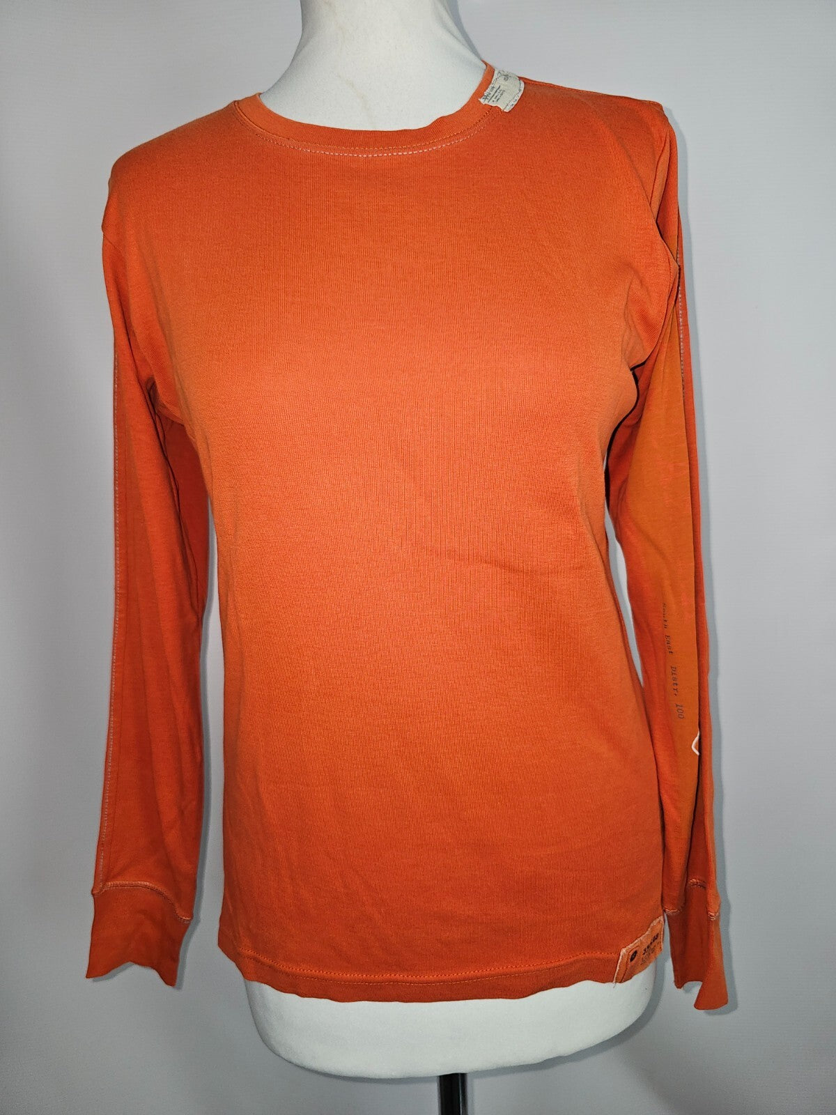 EK6489 Damen Langarmshirt von G-Star, orange, Gr.S0