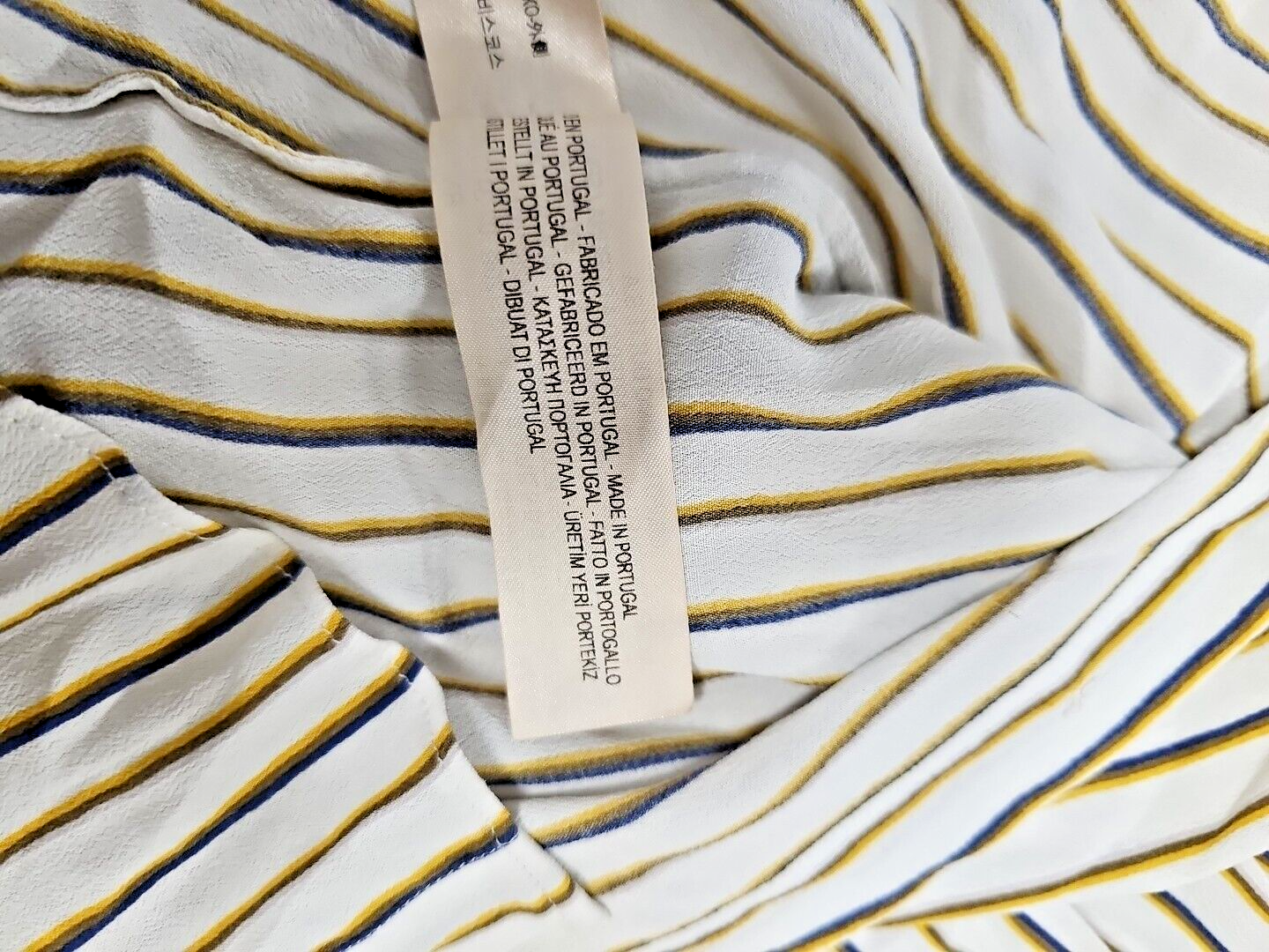EK 6589 Bluse Massimo Dutti Gestreift  Gr  37 4