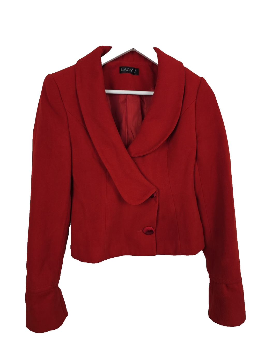 EK7728 Damen Zweiteiler von Lacy, rot, Gr.361