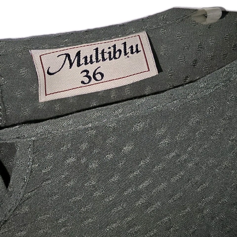 EK11096 Damen Bluse von Multiblu, Grün, Gr. 361