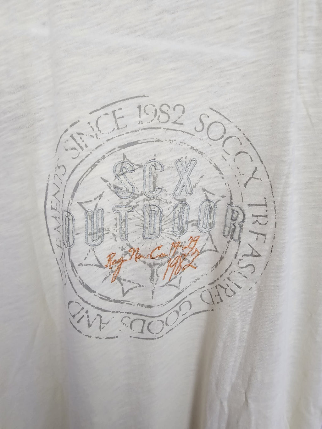 EK8349 Herren T-Shirt von Soccx, Gelb, Gr. Ca M/L5