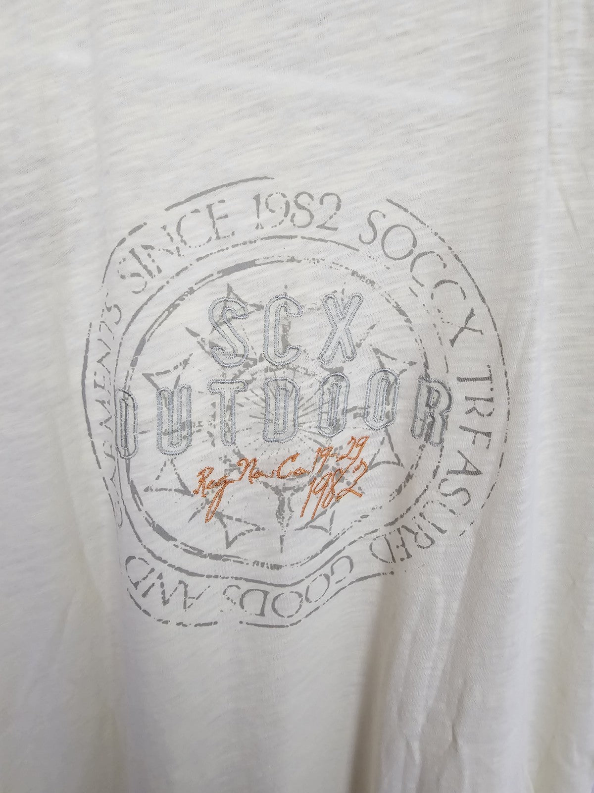 EK8349 Herren T-Shirt von Soccx, Gelb, Gr. Ca M/L5