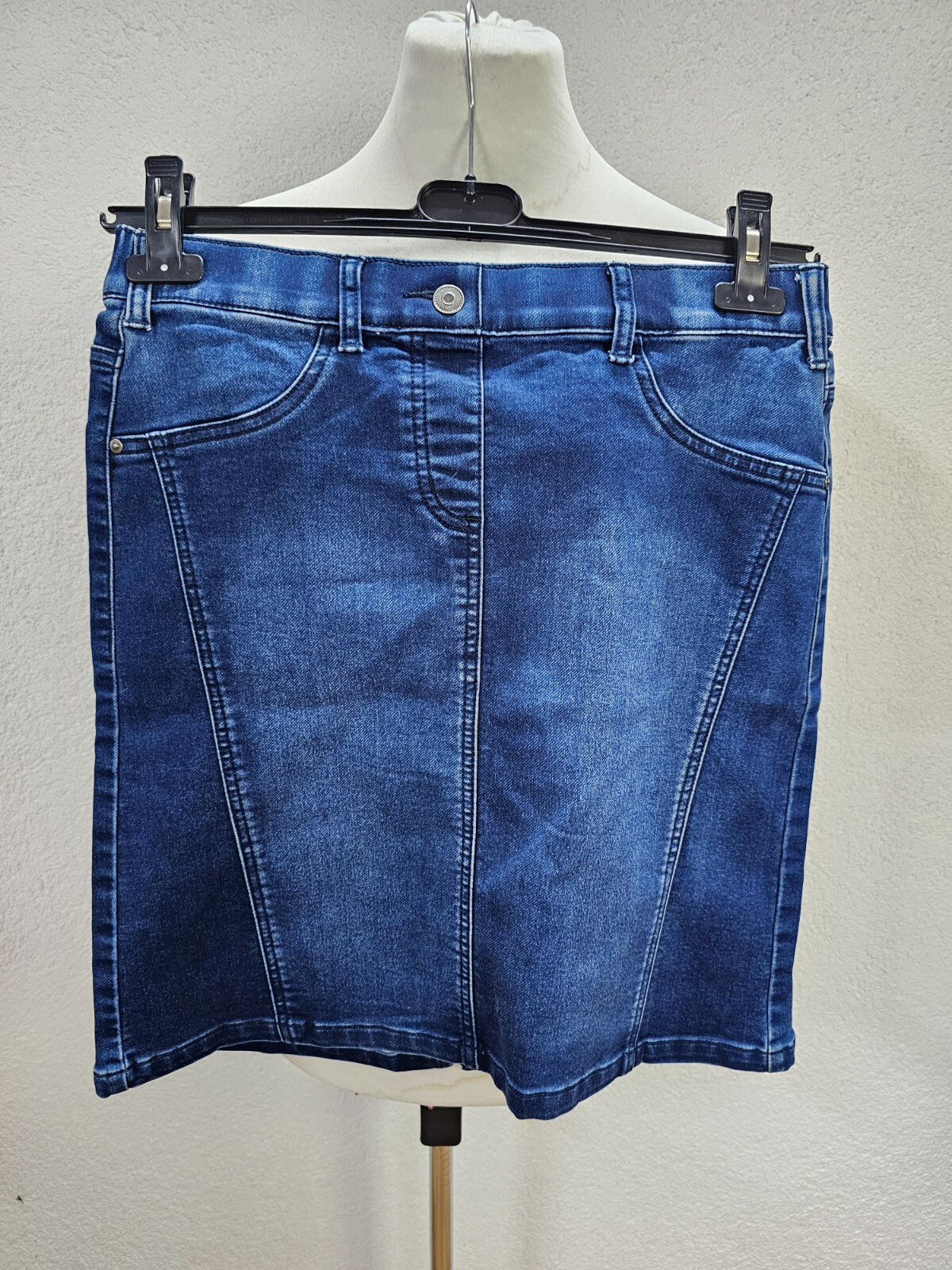 EK5822 Damen Jeansrock von Essentials, blau, Gr. 380