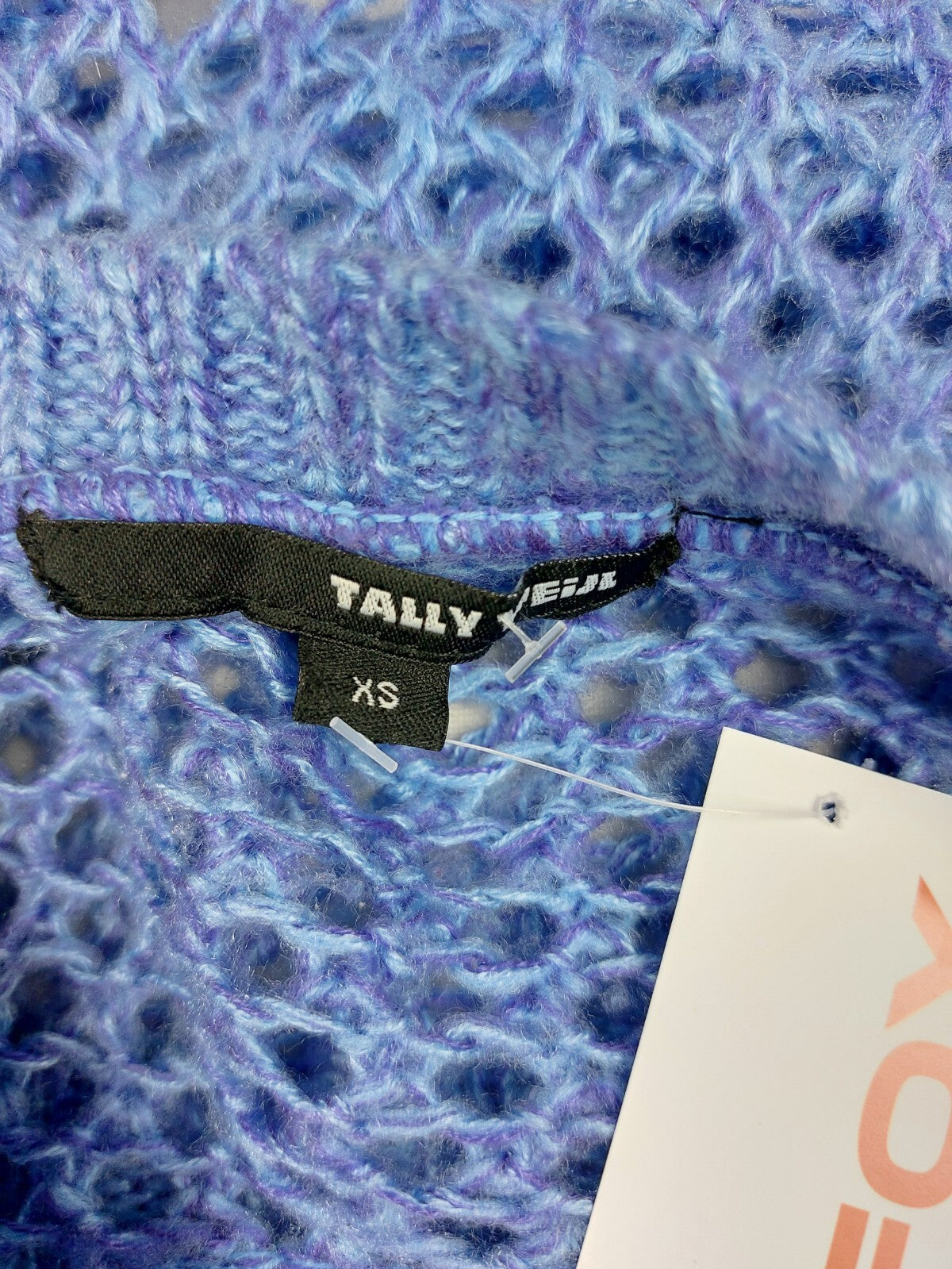 EK2287 Damen Pullover vonTally Weijl, blau, Gr. XS4