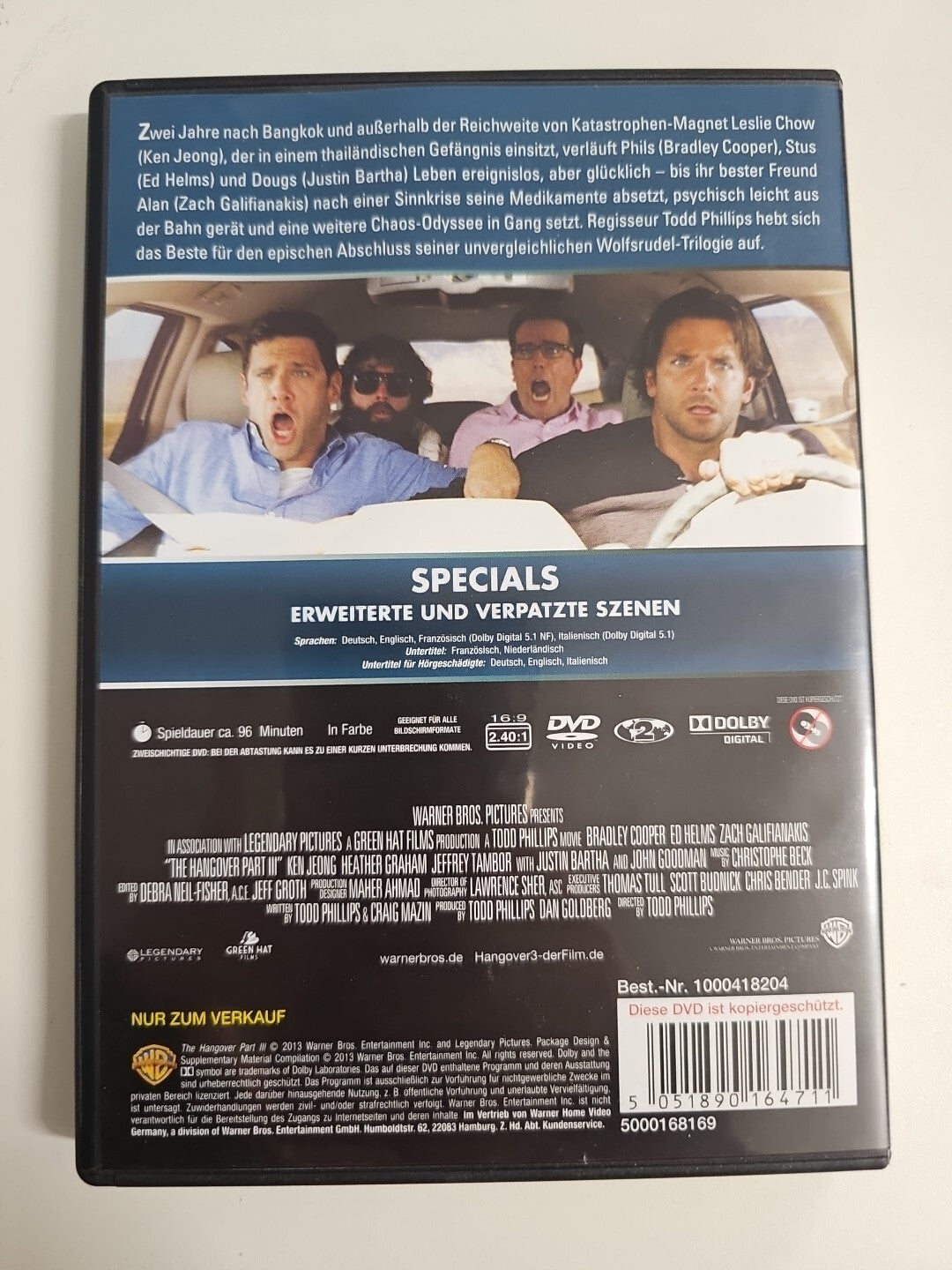 EB1252 Hangover 3 [DVD] [2013] gebraucht gut1