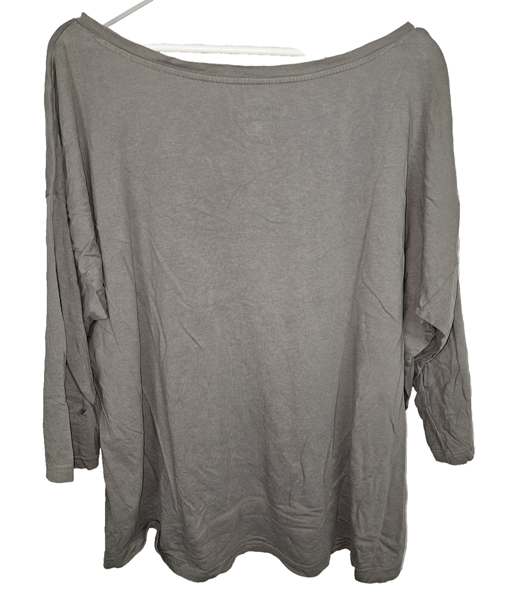 EK7599 Damen Shirt von AjC, grau, Gr.44/464