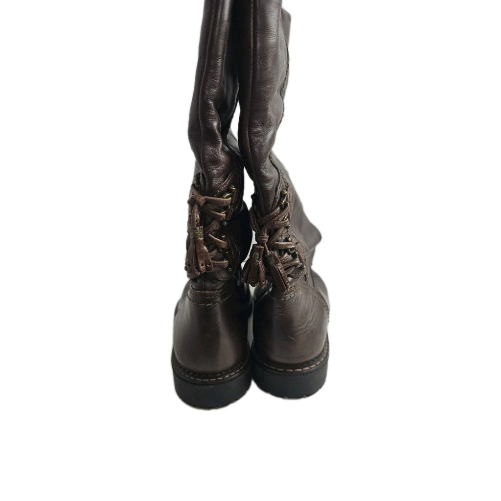 ES181 Damen Boots Young Time Gr.40 Braun2