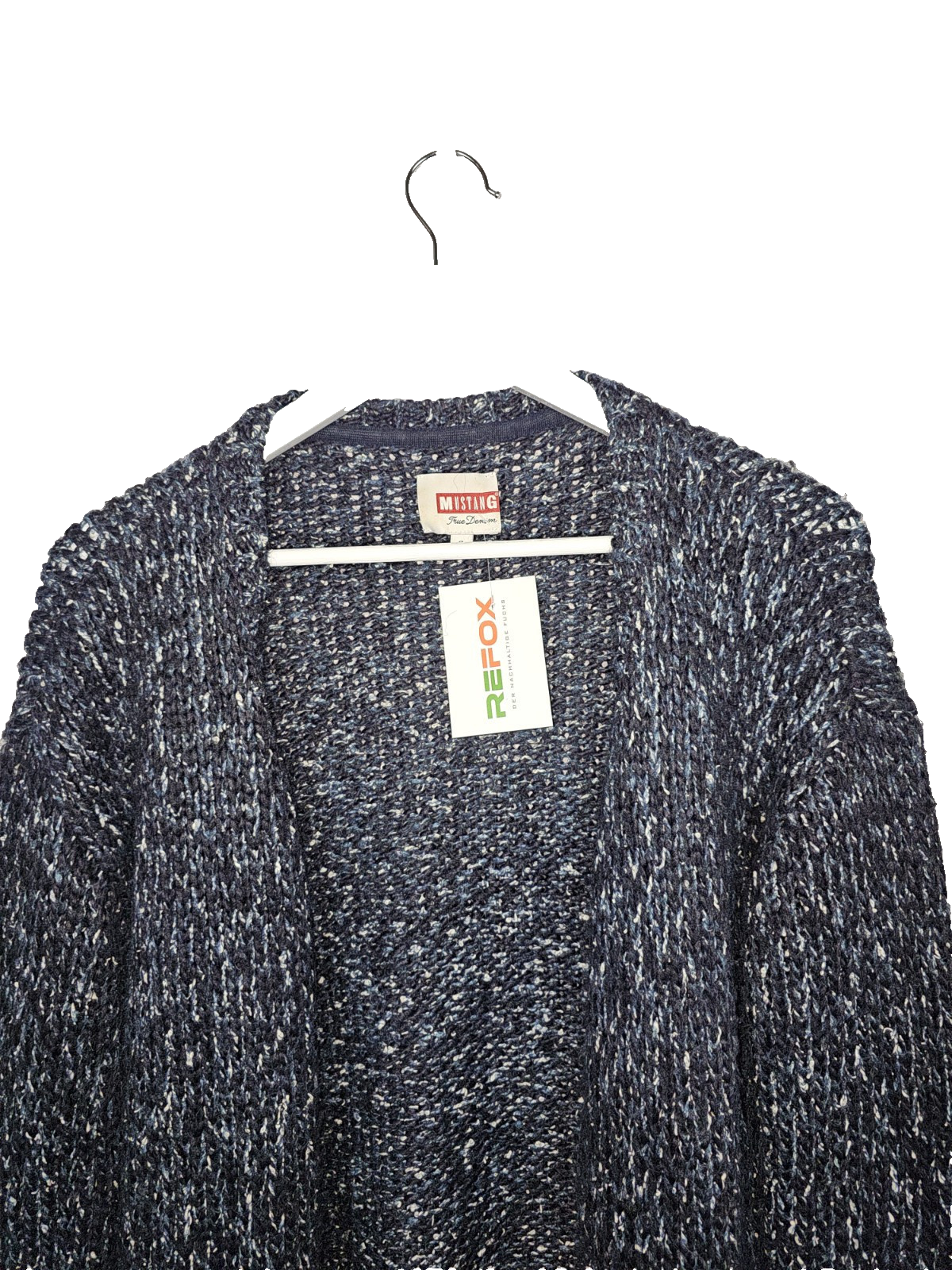 EK7138 Damen Strickjacke von Mustang, Dunkelblau, Gr.S1