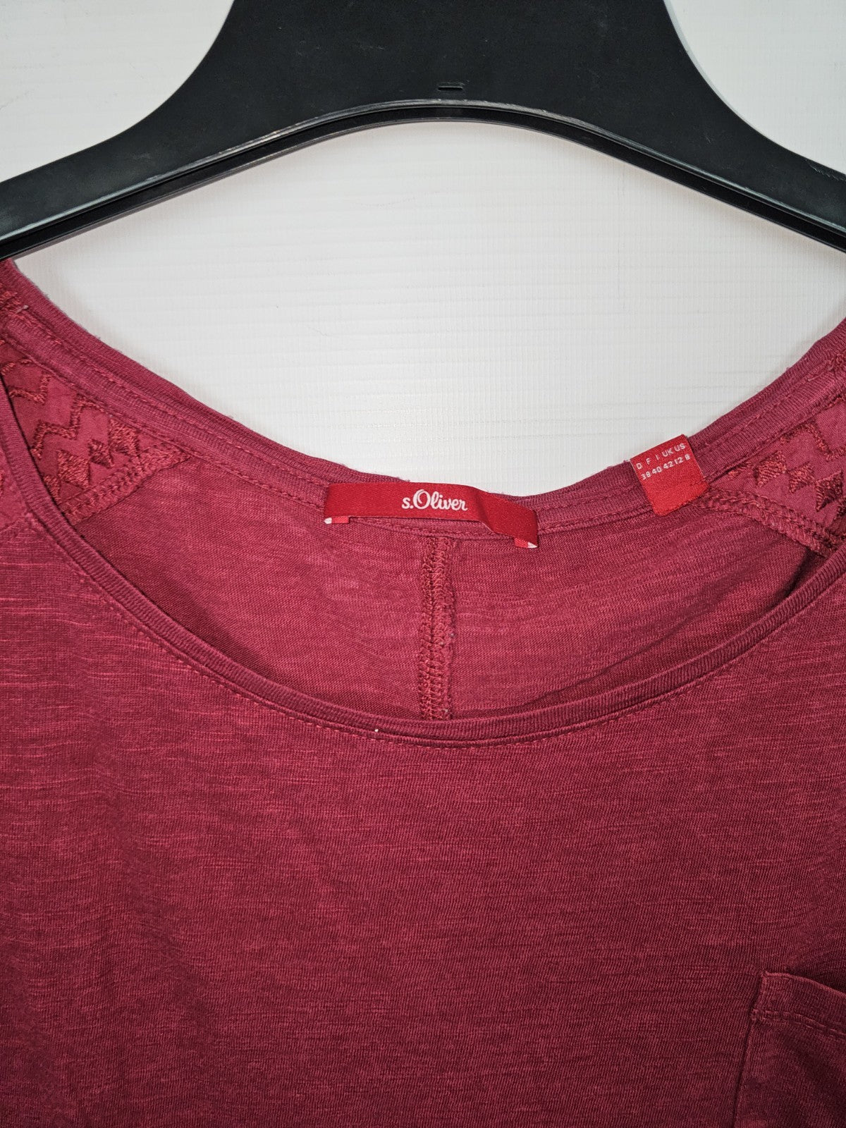 EK7644 Damen Bluse von s.Oliver, Rot, Gr. 381