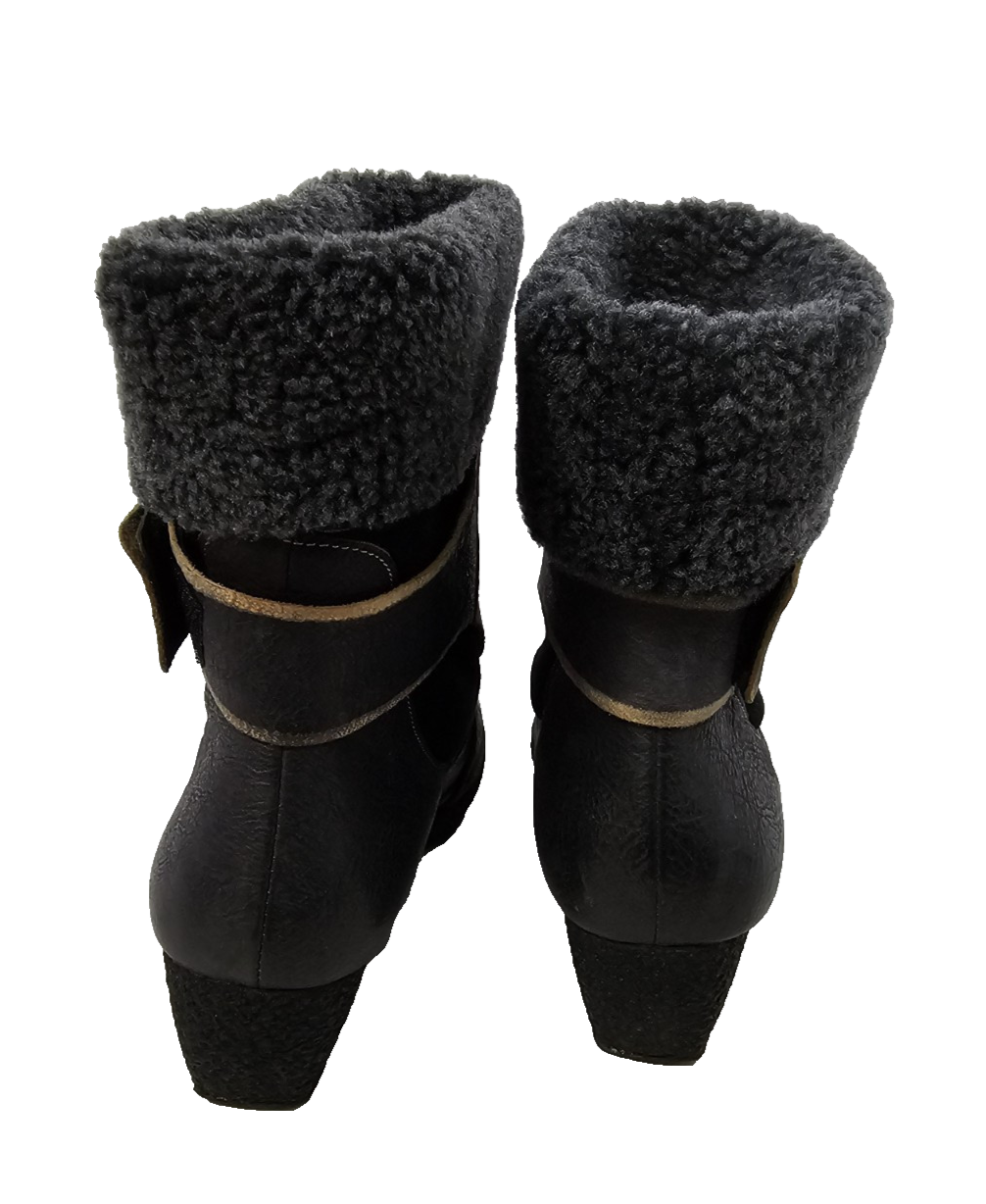 ES721 Damen Stiefel von Think!, Schwarz, Gr.394