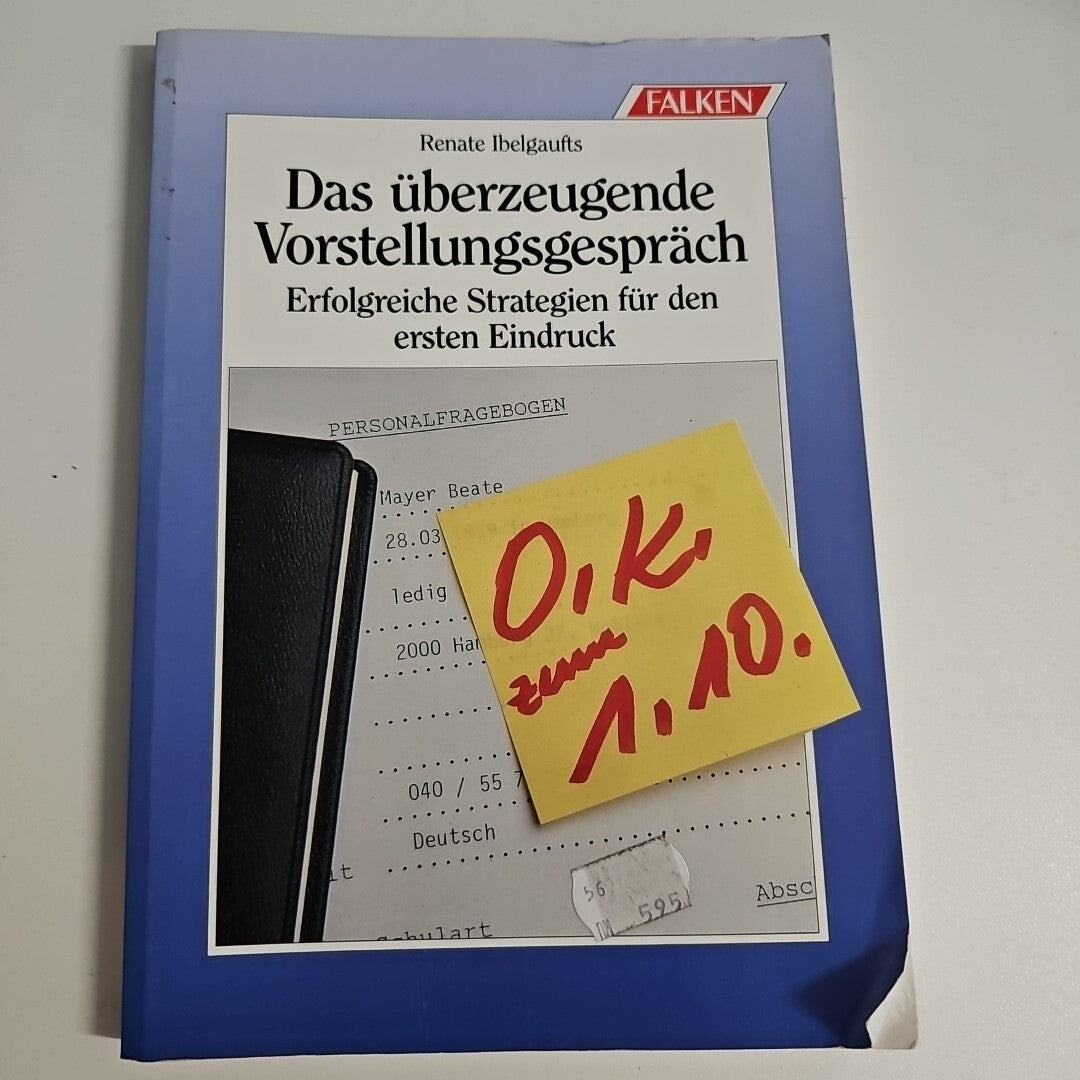 EB1241 Das überzeugende Vorstellungsgespräch0