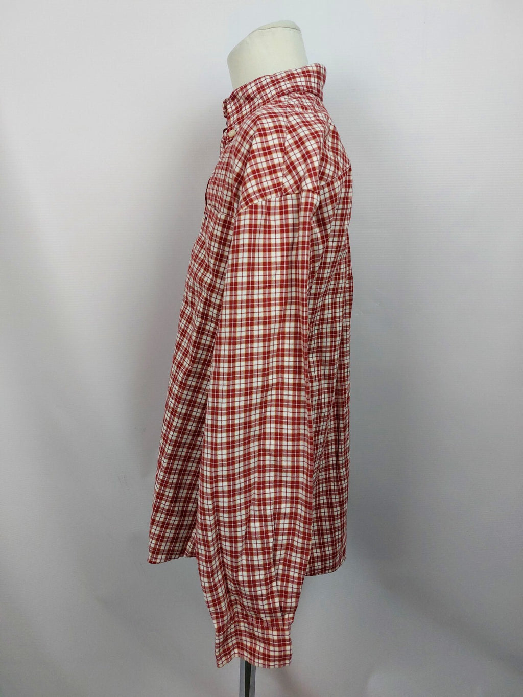 EK5029 Jungen Hemd von Tommy Hilfiger, rot/weiß kariert, Gr. 12/M3