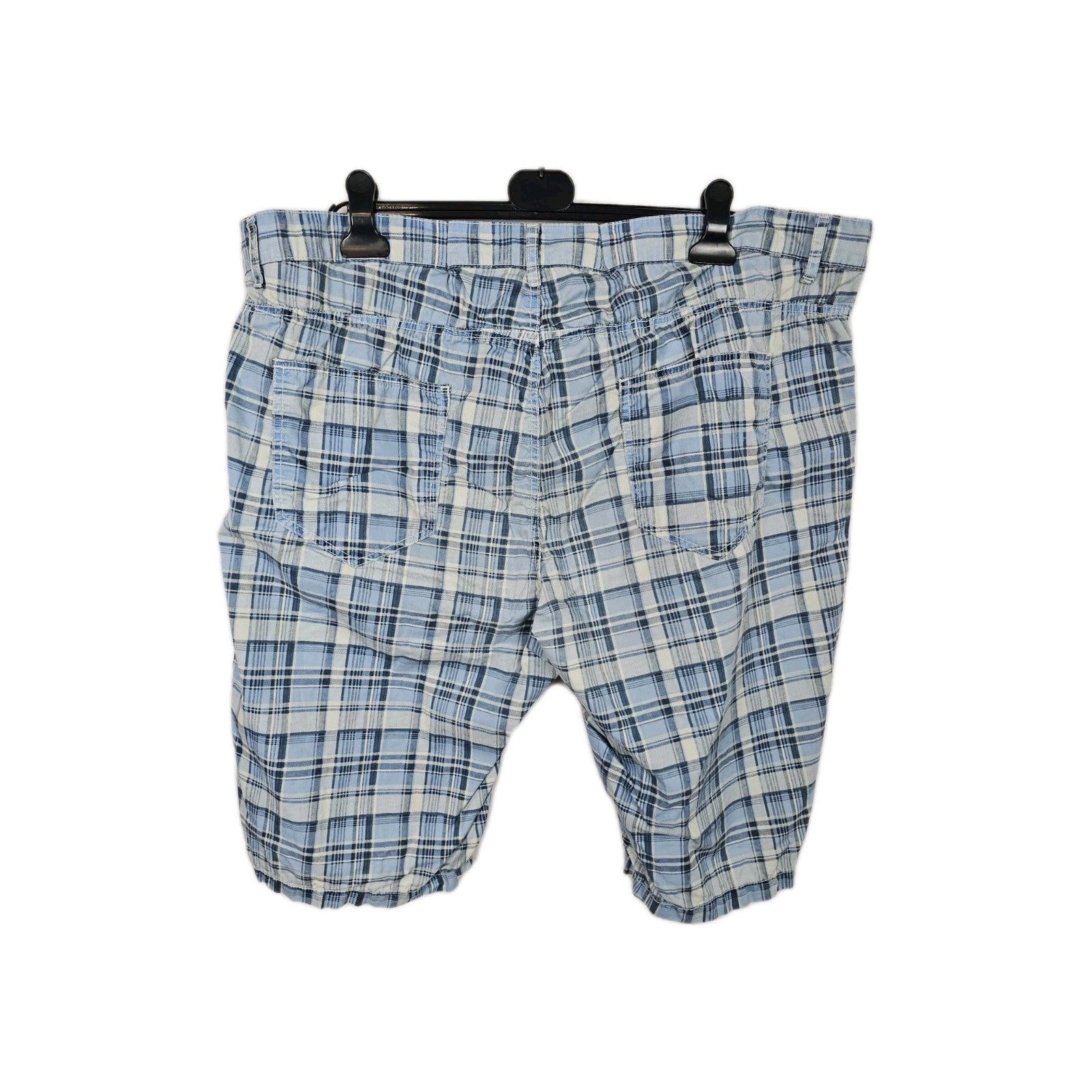 EK7290 Herren Kurze Hose RogerKent Gr.62 Blau Karriert2