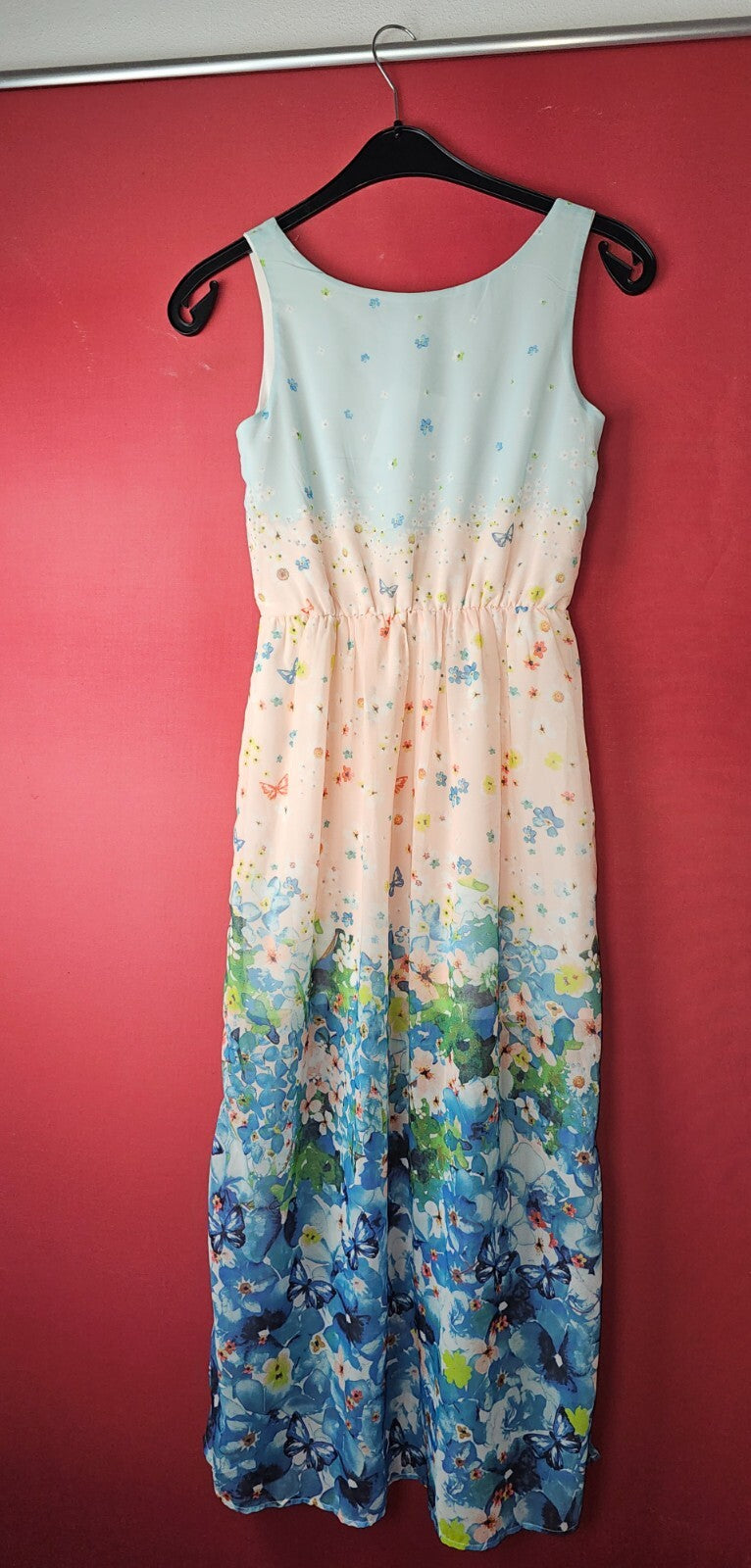 EK6581 Damen Kleid, Hellblau, Gr.S2