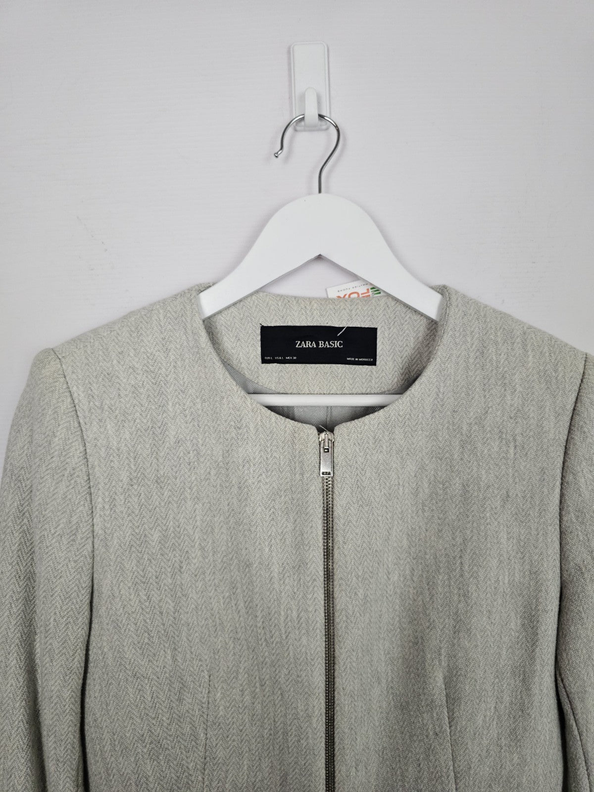 EK9193 Damen Mantel von Zara, Beige, Gr. L1