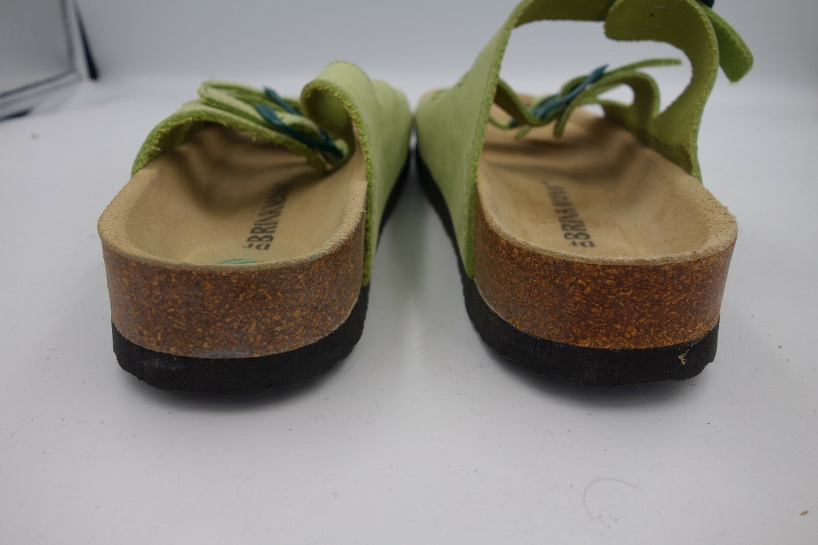 ES0497 Damen Sandalen von Dr.Brinkmann, grün, 363