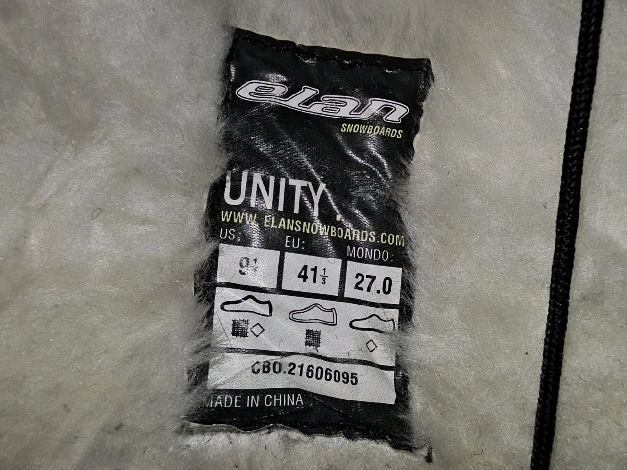 ES243 Damen Snowboard Stiefel von Elan, weiß, Gr.41 1/39