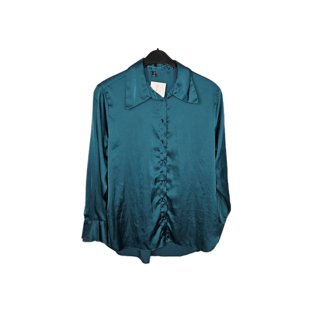 EK9075 Damen Bluse von Amisu, Grün, Gr. Ca 460