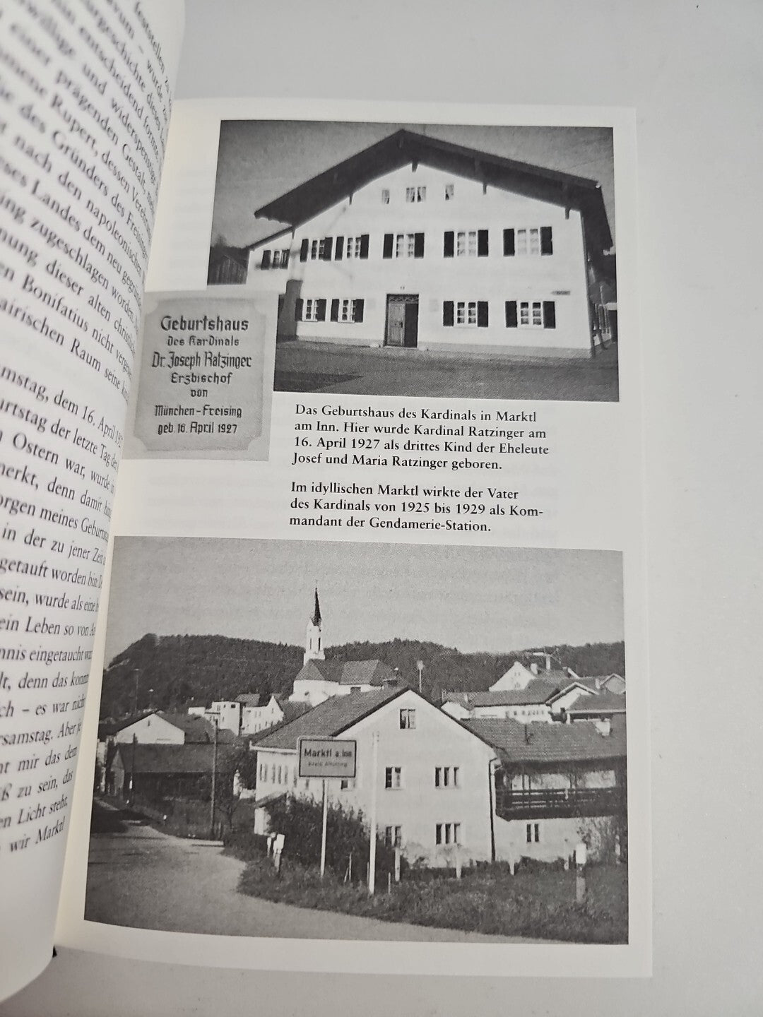 EB1517 Bücher - Joseph Kardinal Ratzinger - Aus meinem Leben - 1998 - 191 S.2