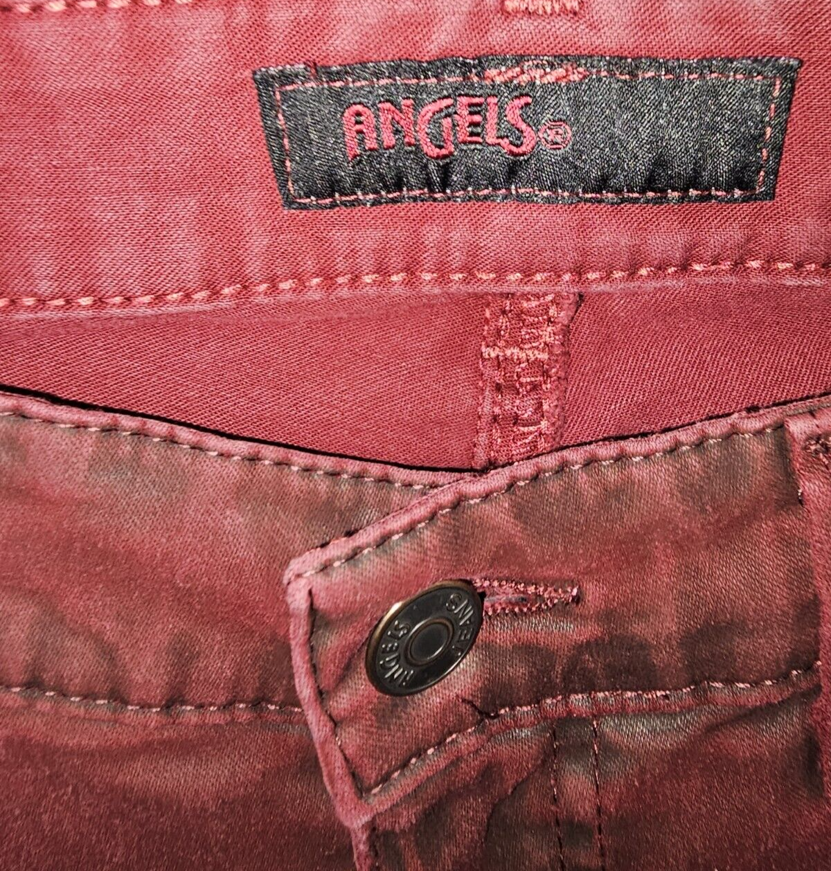 EK6806 Damen Jeans von Angels, rot, Gr.402