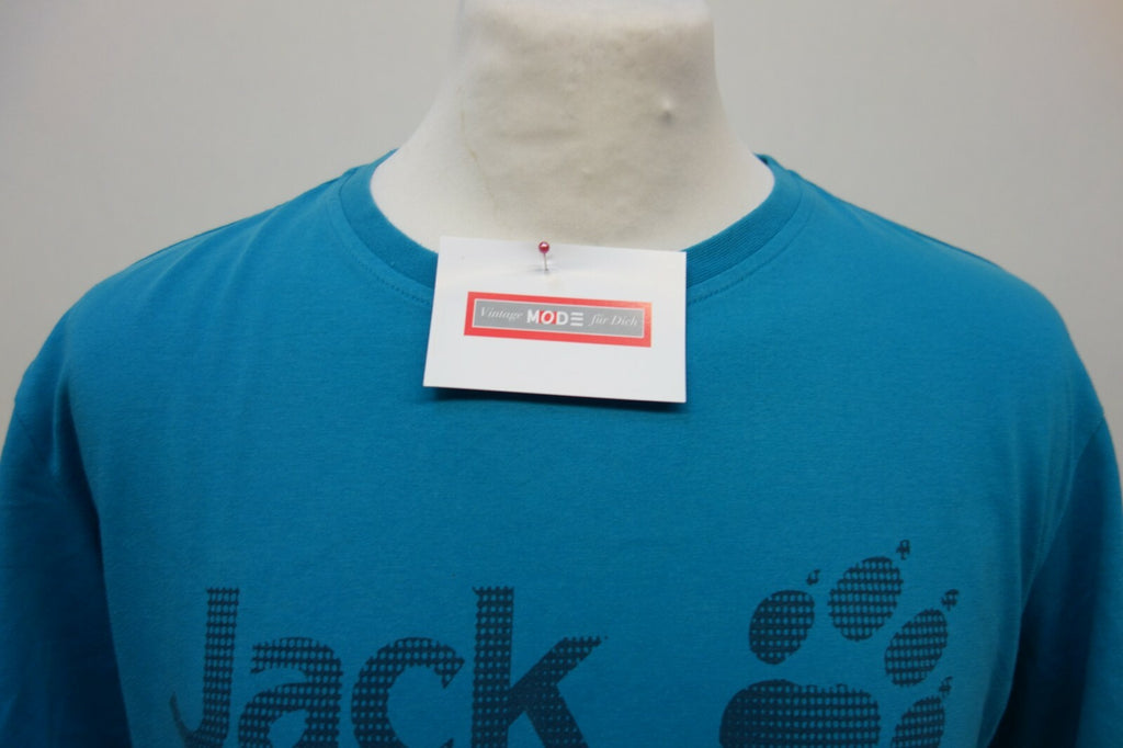 EK0600 Herren T-Shirt von Jack Wolfskin, blau, M1
