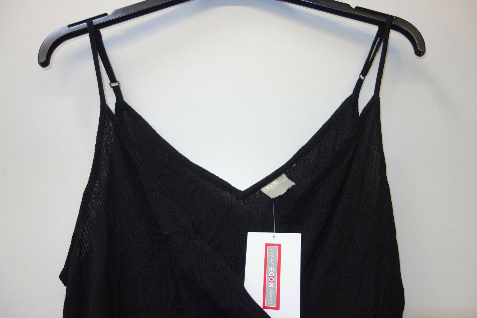 Toller Jump Suit kurz von asos schwarz 38/40  EK 0430 guter Zustand2