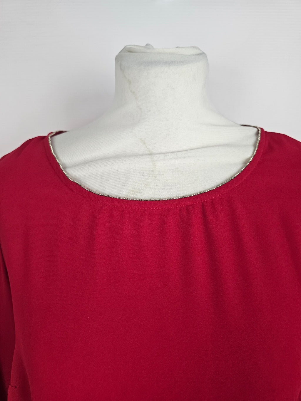EK5628 Damen Bluse von Yessica by C&A, rot, Gr. 401