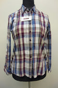 EK3153 Damen Bluse von Erfo, kariert, Gr. 400