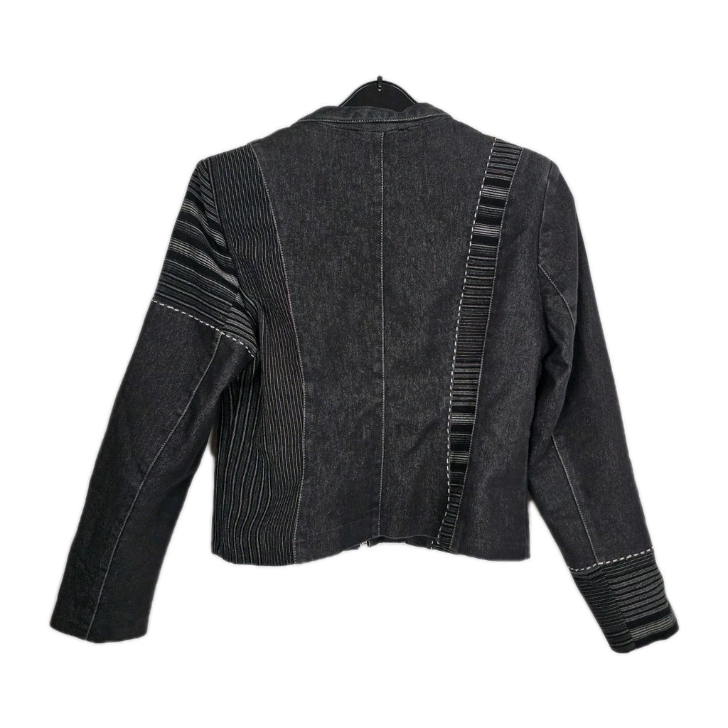 EK10249 Damen Zweiteiler von "Femmes je vous aime", grau, Jacke und Hose, Gr.382
