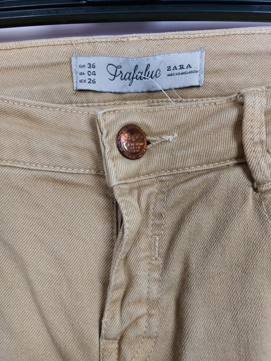 EK1944 Damen Jean von Zara, beige, Gr.362