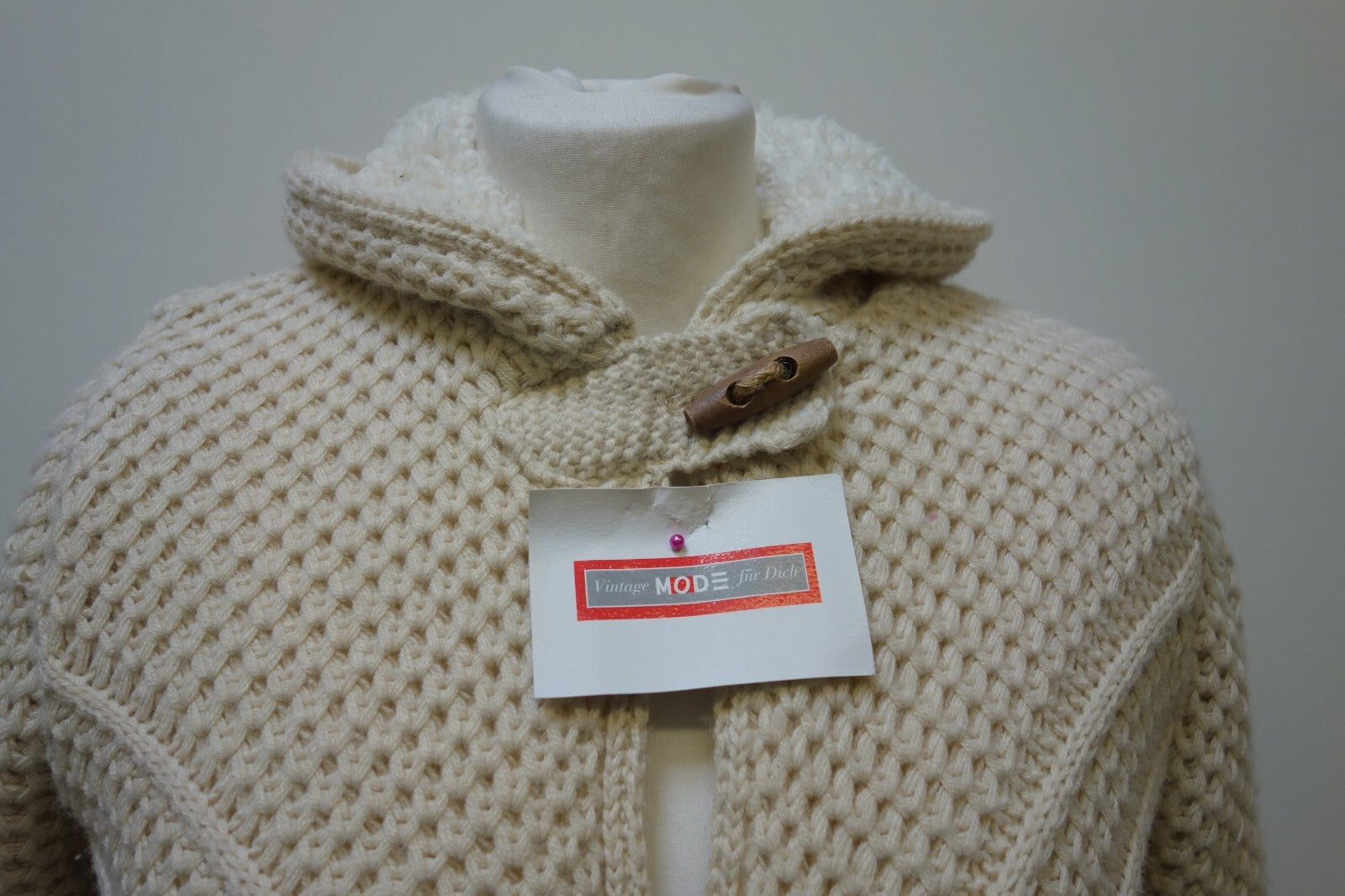 EK2234 Mädchen kuschelige Jacke von Zara, wollweiß, Gr. 1481