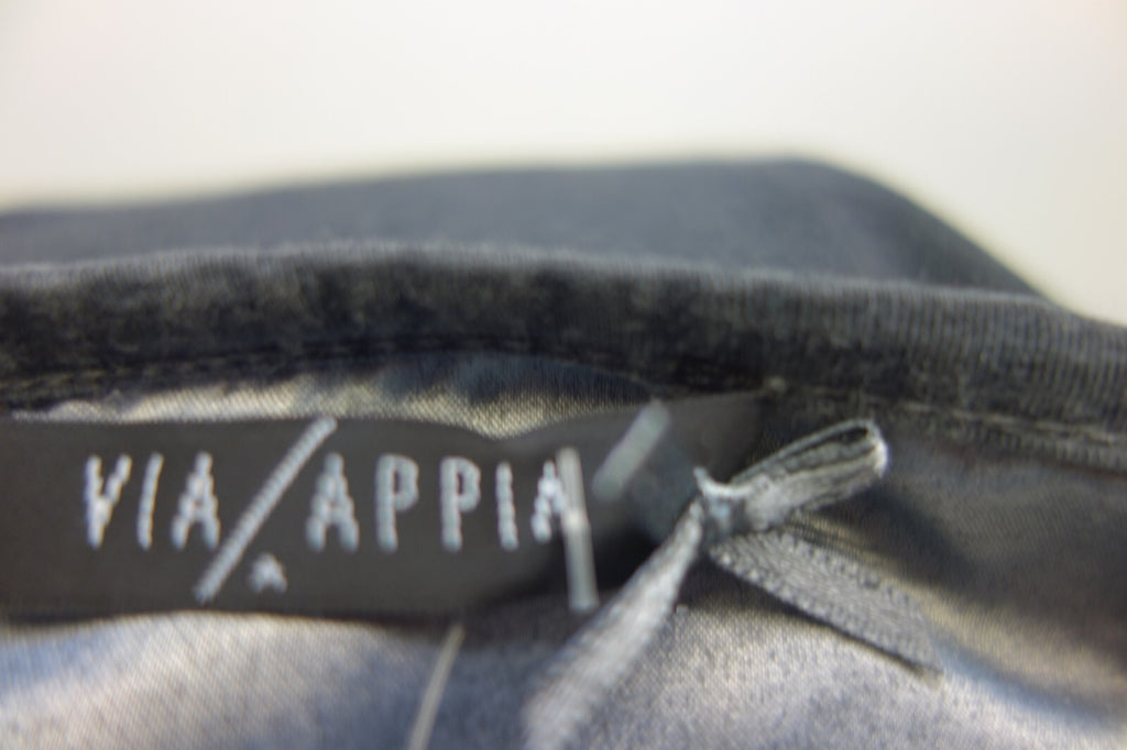 EK2417 Damen Langarmshirt von Via Appia, grau, Gr. M4