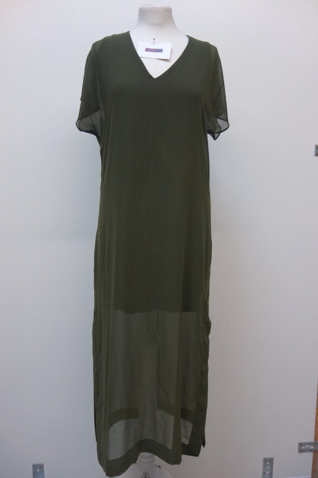 EK2880 Damen Kleid von Zara, grün, Gr. XS0