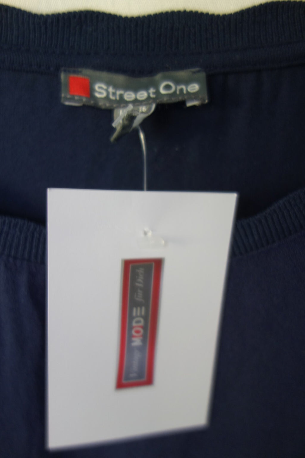 EK3974 Damen T-Shirt von Street One, dunkelblau, Gr.363