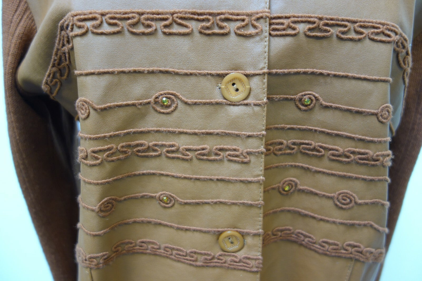 EK1720 Damen Jacke von Mine Cinar, braun, Gr. 402