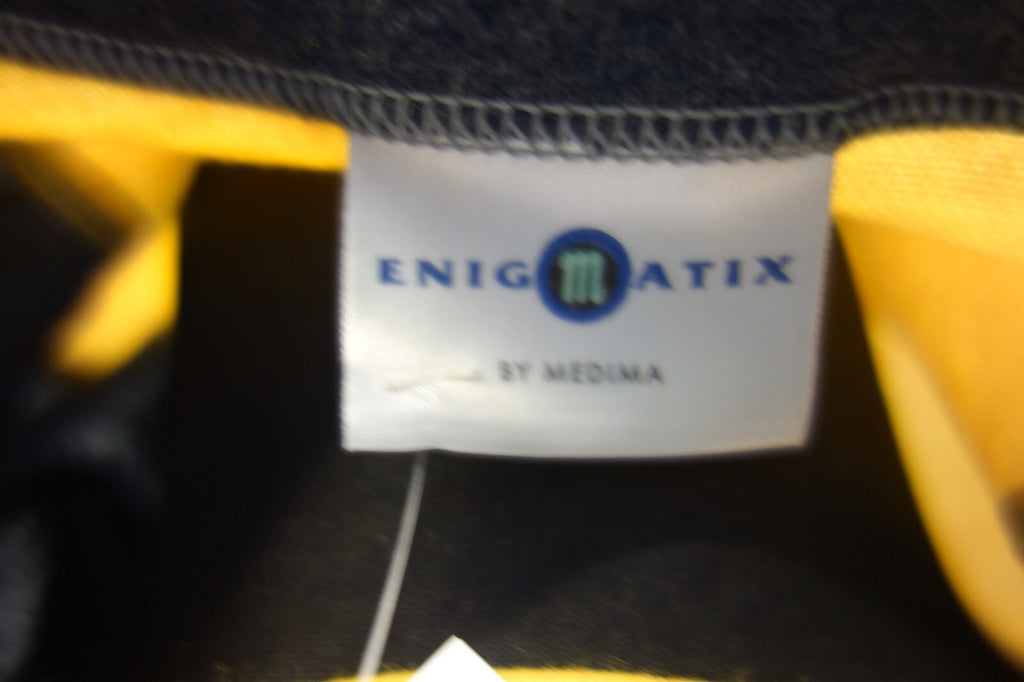 EK3245 Damen Shirt von EnigMatix, grau/gelb, gr. S4