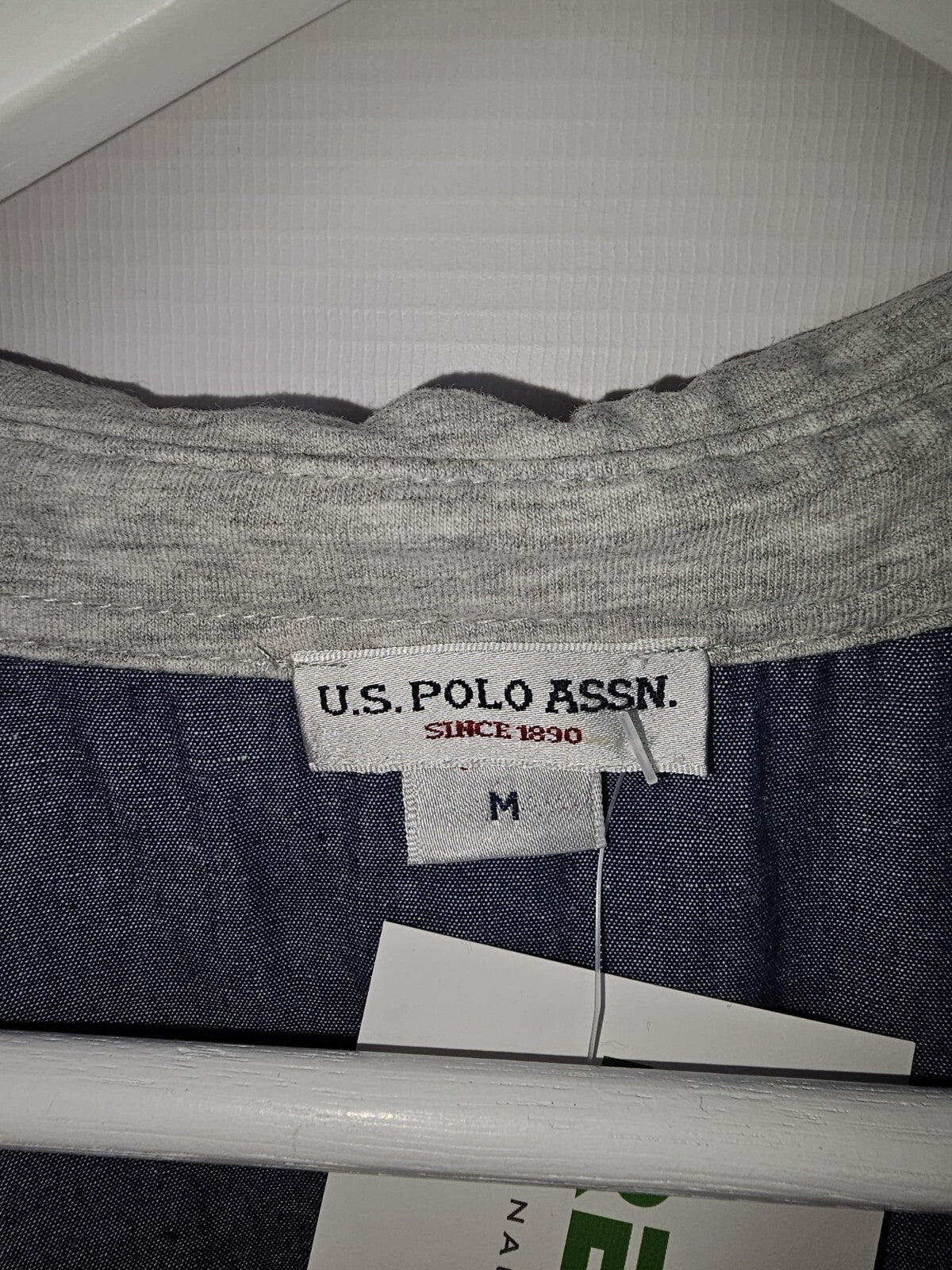 EK510 Herren Sweatshirt von U.S Polo Assn, Grau, Gr.M3