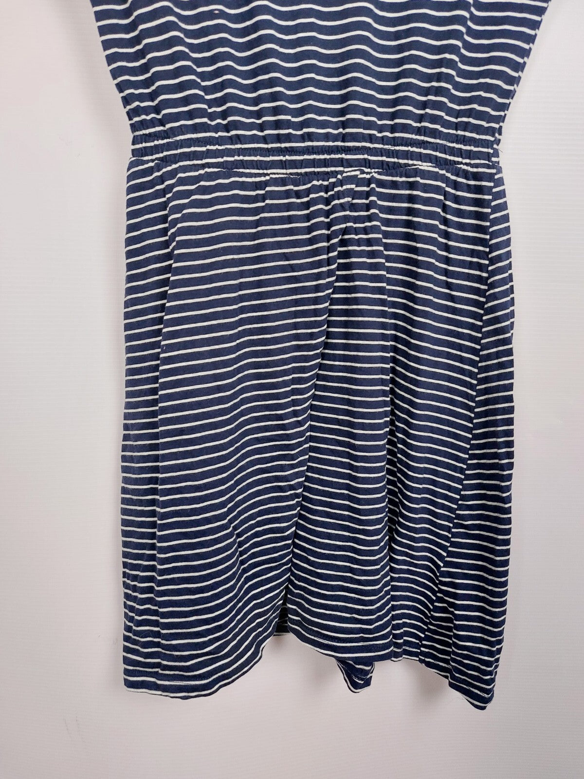 EK4552 Mädchen Kleid von Yigga, blau-weiß, Gr.146/1522