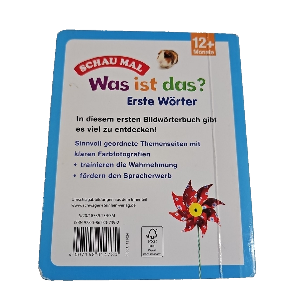 EB328 Kinderbuch, Schau Mal! Was ist das? Erste Wörter1