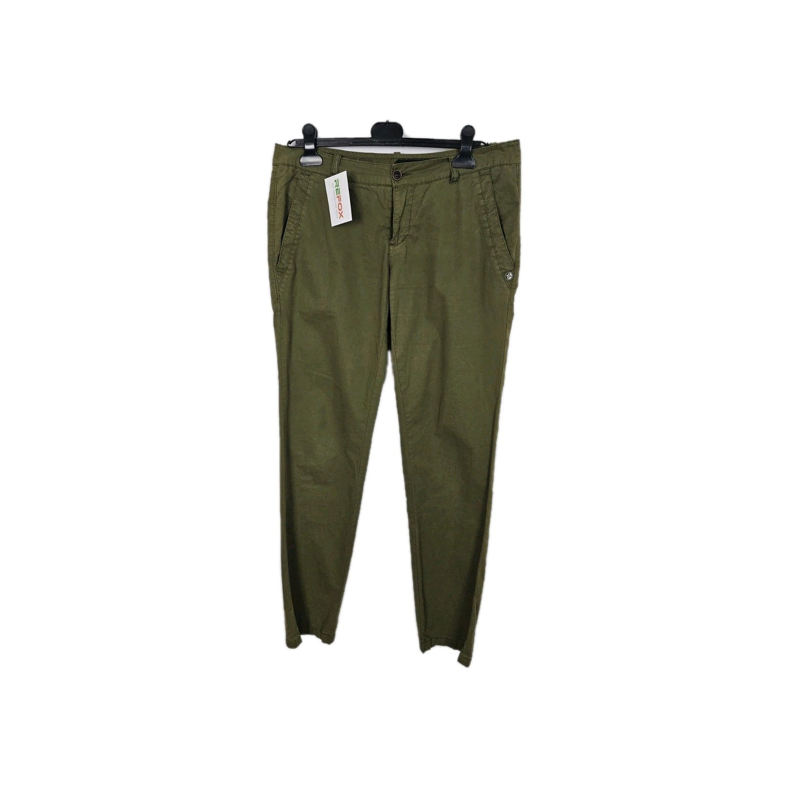 EK11130 Damen Hose Saving World Asqueonautas Gr.32 Grün Hosenbund 44cm0