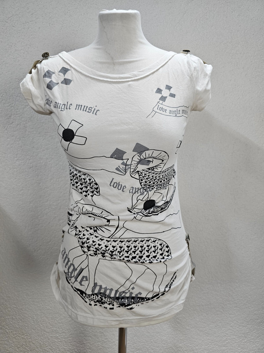EK6117 Damen T-Shirt, beige, Gr.S (nach Größentabelle)0