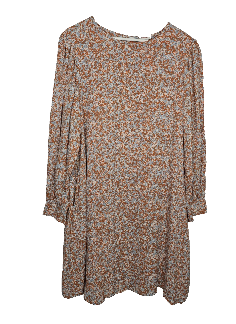 EK7639 Damen Kleid von S.Oliver, Orange, Gr.380