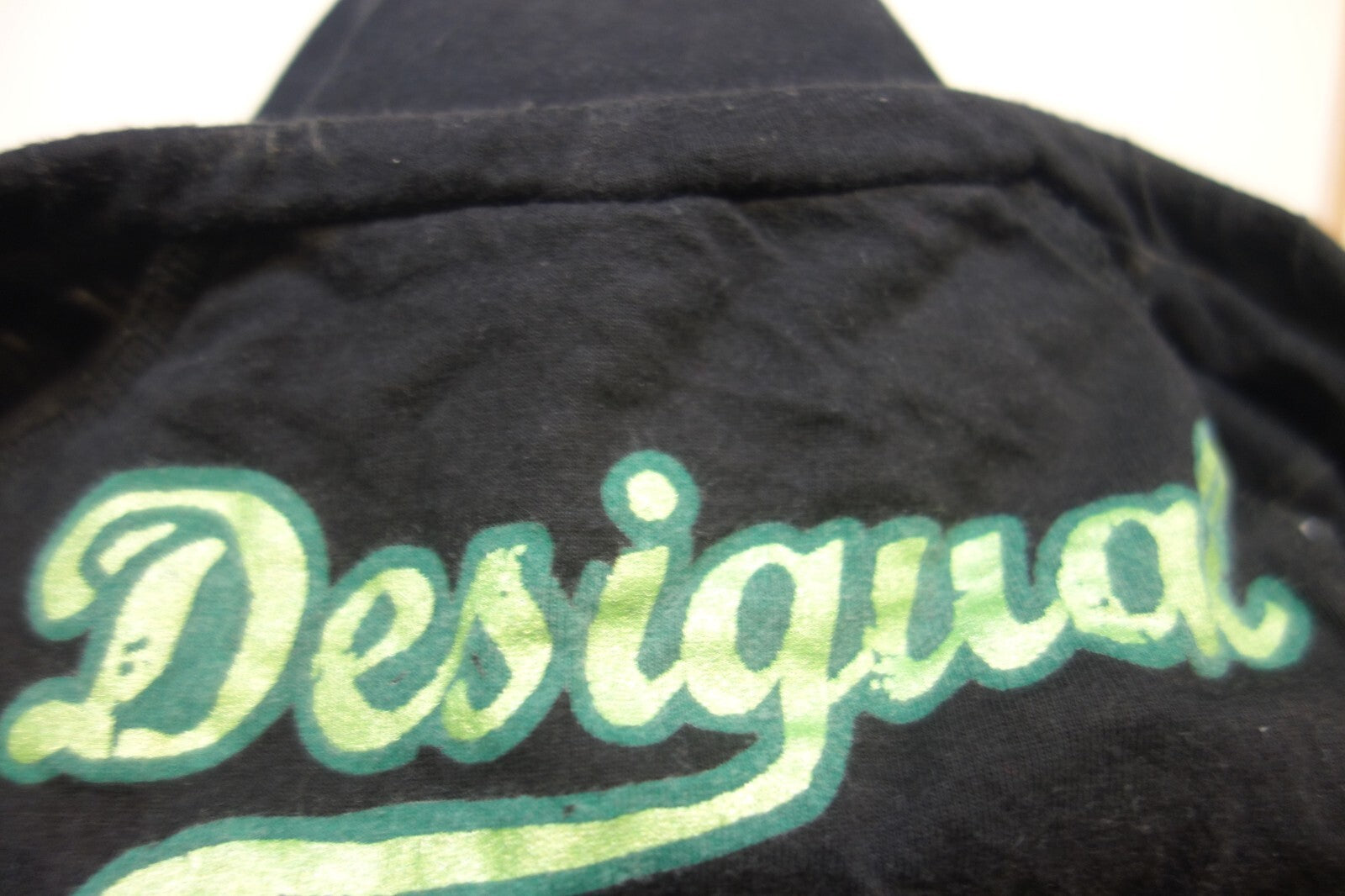 EK2653 Damen Oberteil  Desigual Größe M bunt, schwarzes Muster5