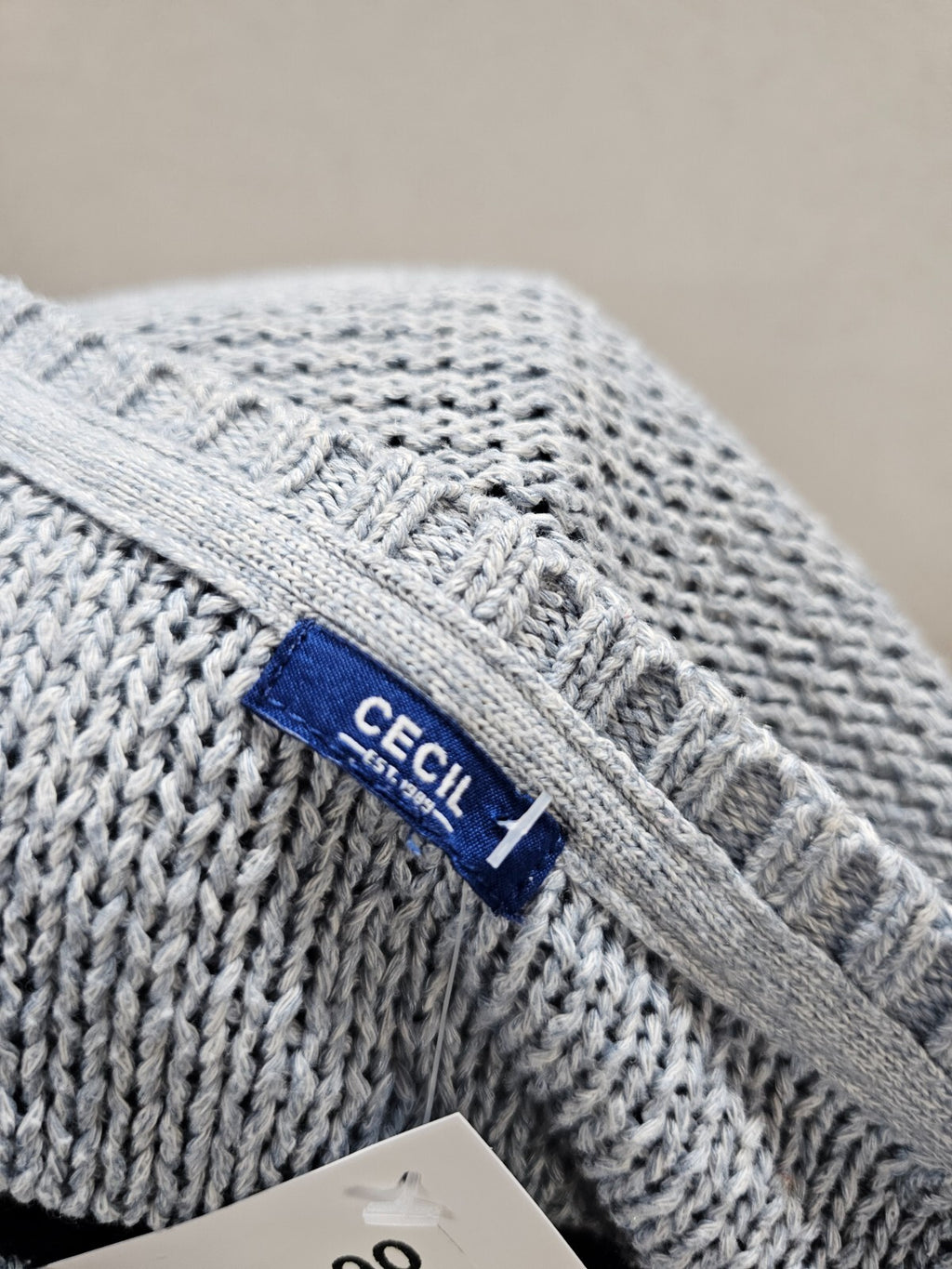 EK1910 Damen Pullover von CECIl, Grau, Gr.:L4
