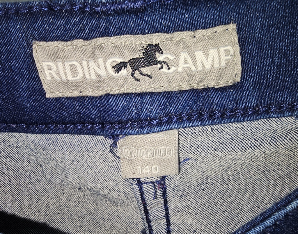 EK7964 Mädchen Hose von Riding Camp/ Active Touch, blau, Gr.1402