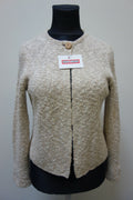 EK1729 Damen Strickjacke von Esisto, beige, Gr. L0
