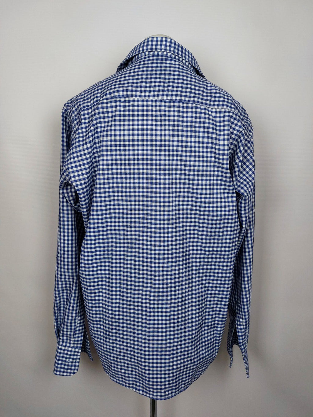 EK1227 Herren Hemd von Bongossi Trade, blau/weiß kariert, Gr. 2XL7